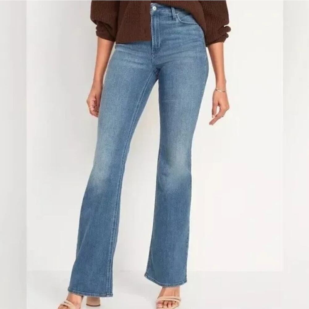 NWT Old Navy High Rise Flare Jeans Womens 16